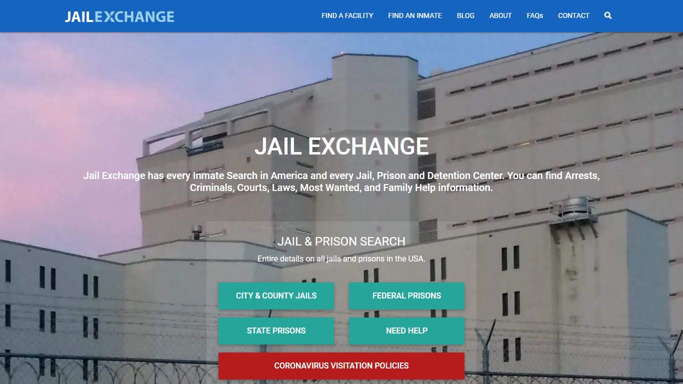 Adams County Detention Facility Inmate Search - Jail Exchange